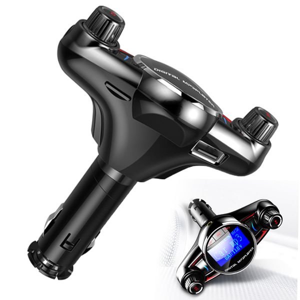 bluetooth car kit mp3 player wireless fm transmitter aux modulator with usb charger support tf usb music play
bluetooth car kit mp3 player wireless fm transmitter aux modulator with usb charger support tf usb music play