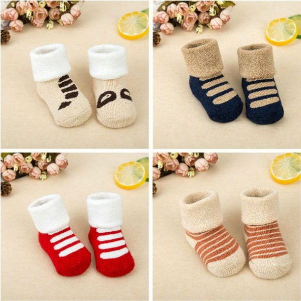 1 pair newborn cotton winter autumn baby girls boys kids socks infant striped terry warm slippers star brand new children dot, Pink;yellow
1 pair newborn cotton winter autumn baby girls boys kids socks infant striped terry warm slippers star brand new children dot, Pink;yellow