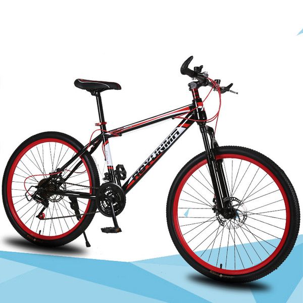 mountain bicycle 26 inch 21 speed absorber double disc brake student bike colofull
mountain bicycle 26 inch 21 speed absorber double disc brake student bike colofull