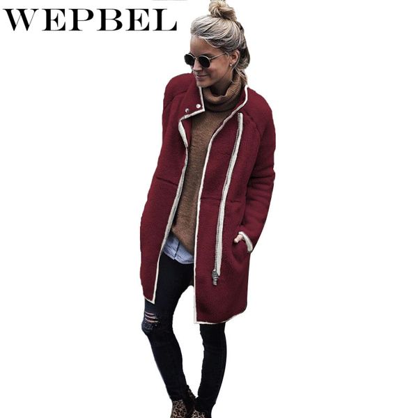 wepbel coat women fashion parka full sleeve zipper winter warm casual coat ladies long button parkas, Black
wepbel coat women fashion parka full sleeve zipper winter warm casual coat ladies long button parkas, Black