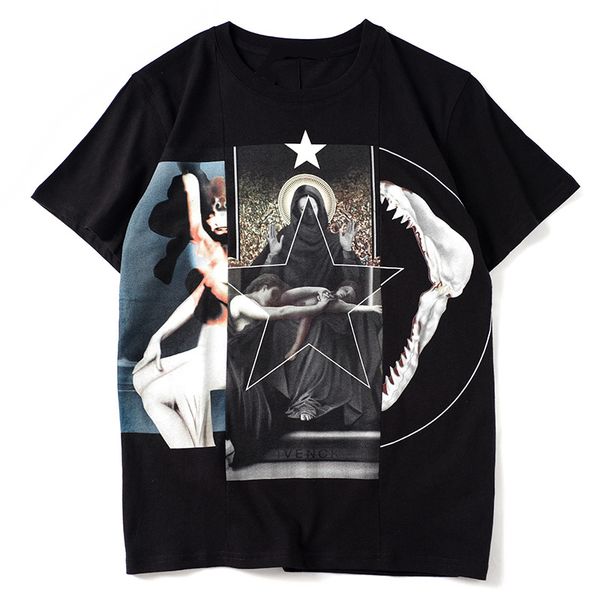 summer popula notre dame pattern printed fashion designer t-shirts women men notre dame de pariss pattern printing casual couple t-shirts, Black
summer popula notre dame pattern printed fashion designer t-shirts women men notre dame de pariss pattern printing casual couple t-shirts, Black