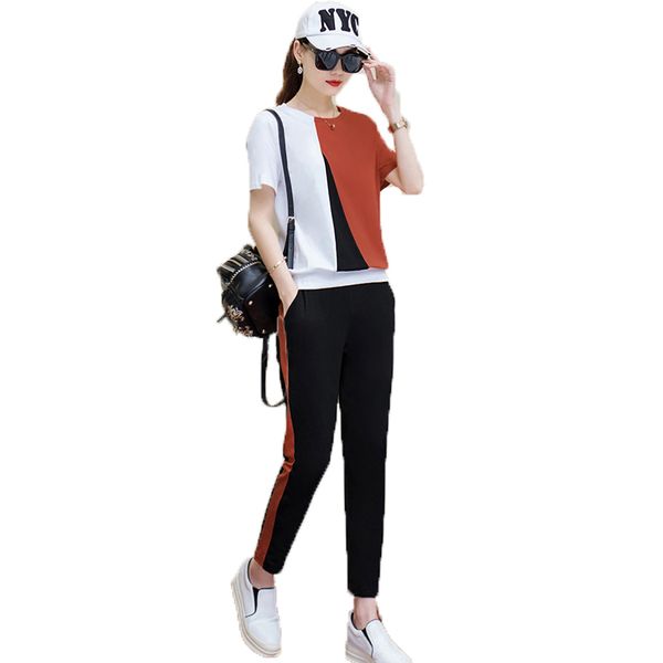 plus size 4xl two piece set and pants womens clothing 2019 new fashion patchwork tracksuit summer ladies casual suit set, White
plus size 4xl two piece set and pants womens clothing 2019 new fashion patchwork tracksuit summer ladies casual suit set, White