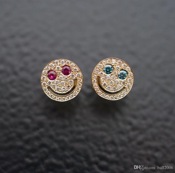 2020 eyefunny style micro-inlaid drill 18k real gold plating rich fun smiling face ear nails, Golden;silver
2020 eyefunny style micro-inlaid drill 18k real gold plating rich fun smiling face ear nails, Golden;silver