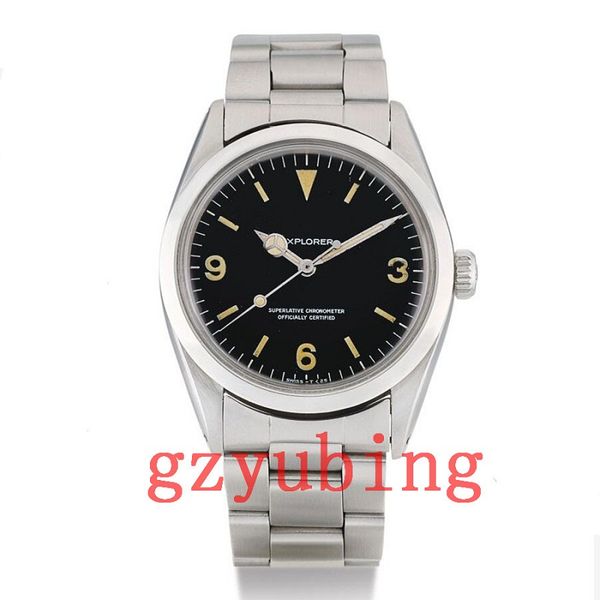 2020 wristwatches 1965 years vintage 36mm explorer air king stainless steel mechanical automatic men mens watch watches wristwatches, Slivery;brown
2020 wristwatches 1965 years vintage 36mm explorer air king stainless steel mechanical automatic men mens watch watches wristwatches, Slivery;brown