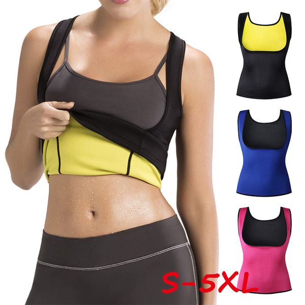 neoprene sports fitness vest exercise shapers t-shirts training sweat sleeveless shirt clothes vests slimming women s-5xl, Black;blue
neoprene sports fitness vest exercise shapers t-shirts training sweat sleeveless shirt clothes vests slimming women s-5xl, Black;blue