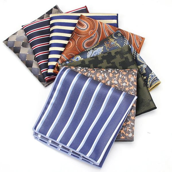 new men's polyester silk handkerchiefs pocket squares stripe paisley jacquard man suits jackets wedding party business kr1389, Black;blue
new men's polyester silk handkerchiefs pocket squares stripe paisley jacquard man suits jackets wedding party business kr1389, Black;blue