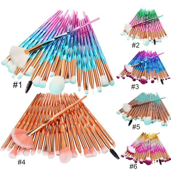 diamond make up brushes set 20 pcs foundation powder concealer blush eyeshadow lip cosmetics makeup brush kit travel beauty tools
diamond make up brushes set 20 pcs foundation powder concealer blush eyeshadow lip cosmetics makeup brush kit travel beauty tools