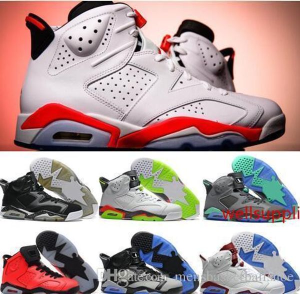 infrared new 6 6s mens basketball shoes bred tinker unc black cat white carmine mens designer trainers sport athletic sneakers size 8-13
infrared new 6 6s mens basketball shoes bred tinker unc black cat white carmine mens designer trainers sport athletic sneakers size 8-13