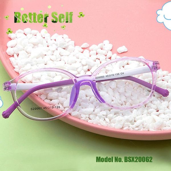 kids tr90 optical frames bsx20062 age 4 to 7 can equip myopia amblyopia lens transparent cute silicon nose pads toddler glasses, Black
kids tr90 optical frames bsx20062 age 4 to 7 can equip myopia amblyopia lens transparent cute silicon nose pads toddler glasses, Black