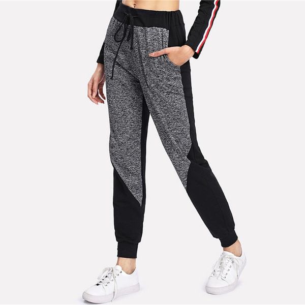 2020 sports leggings women sweatpants elastic waist activewear jogger pockets pants leggings fitness feminina pants #g4, Black;white
2020 sports leggings women sweatpants elastic waist activewear jogger pockets pants leggings fitness feminina pants #g4, Black;white