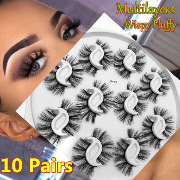 10pairs/boxed 5d 100% mink hair false eyelashes handmade wispies natural long lashes cruelty-resuable eye makeup tools
10pairs/boxed 5d 100% mink hair false eyelashes handmade wispies natural long lashes cruelty-resuable eye makeup tools