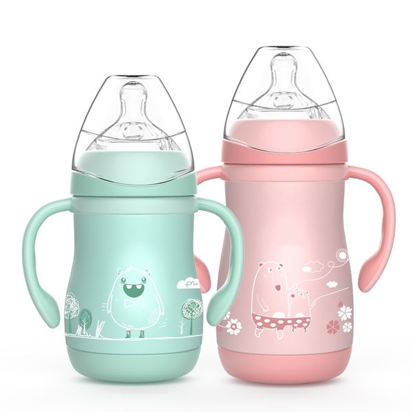 210ml 280ml outdoor newborn baby feeding bottle pacifier milk water thermo vacuum cup
210ml 280ml outdoor newborn baby feeding bottle pacifier milk water thermo vacuum cup