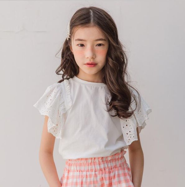 2020 new girls ruffles shirt summer cotton short sleeve fashion girls blouse 4-9 years hv503, White;black
2020 new girls ruffles shirt summer cotton short sleeve fashion girls blouse 4-9 years hv503, White;black
