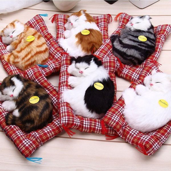 car interior ornaments simulation cat animal doll plush sleeping cats toy automobile home decoration
car interior ornaments simulation cat animal doll plush sleeping cats toy automobile home decoration
