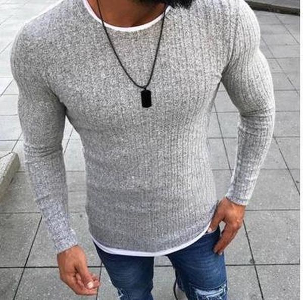 2020 men's autumn sweater solid color knitted pullover thin skinny sweaters o-neck slim fit pullovers plus size, White;black
2020 men's autumn sweater solid color knitted pullover thin skinny sweaters o-neck slim fit pullovers plus size, White;black