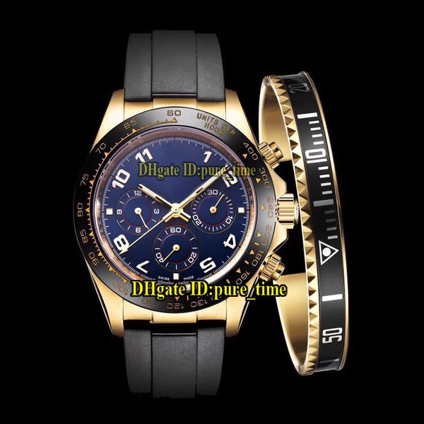 new 116503 blue dial asian 2813 automatic mens watch sapphire 18k yellow gold case rubber strap gents watches gift bracelet, Slivery;brown
new 116503 blue dial asian 2813 automatic mens watch sapphire 18k yellow gold case rubber strap gents watches gift bracelet, Slivery;brown