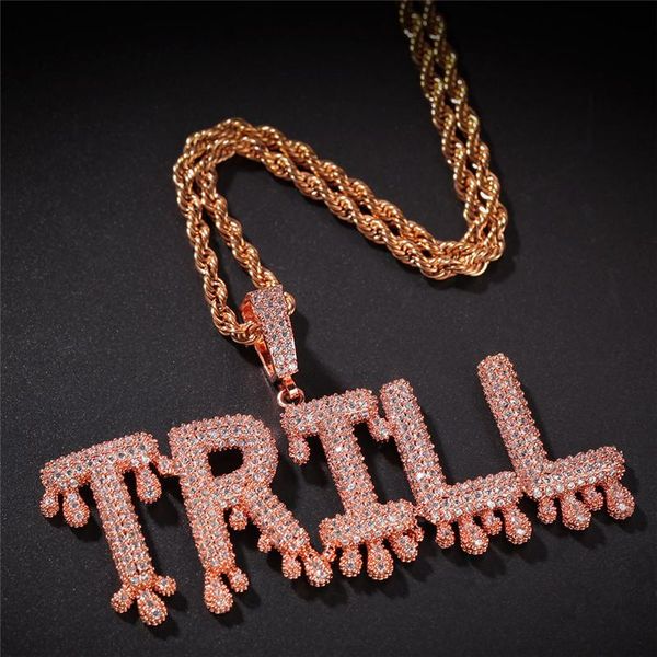 Hip Hop Jewelry Ice Out Pendants Mens Gold Necklace Bling Cubic Zirconia Custom Name Necklaces Luxury Brand Designer Jewellry
Hip Hop Jewelry Ice Out Pendants Mens Gold Necklace Bling Cubic Zirconia Custom Name Necklaces Luxury Brand Designer Jewellry