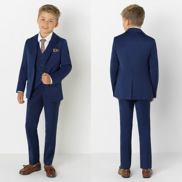 navy boy formal suits wedding dinner tuxedos little boy groomsmen kids children for wedding party prom suit formal wear (jacket+pants+vest), Black
navy boy formal suits wedding dinner tuxedos little boy groomsmen kids children for wedding party prom suit formal wear (jacket+pants+vest), Black