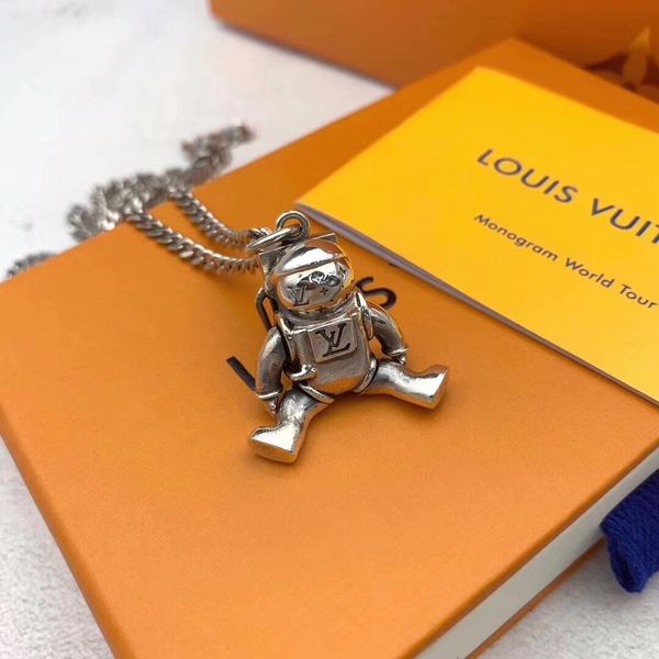 luxurious quality s925 sterling silver and brand name pendant astronauts necklace for women and man wedding gift jewelry brand name drop shi
luxurious quality s925 sterling silver and brand name pendant astronauts necklace for women and man wedding gift jewelry brand name drop shi