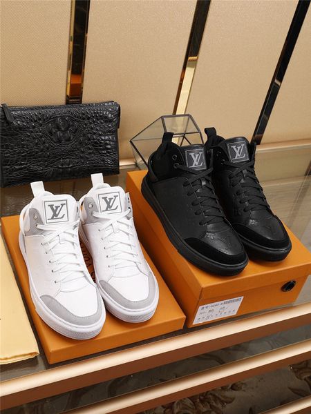 20ss fashion high men shoes 2019 autumn lace-up men's casual shoes man sneakers comfortable breathable canvas shoes, Black
20ss fashion high men shoes 2019 autumn lace-up men's casual shoes man sneakers comfortable breathable canvas shoes, Black