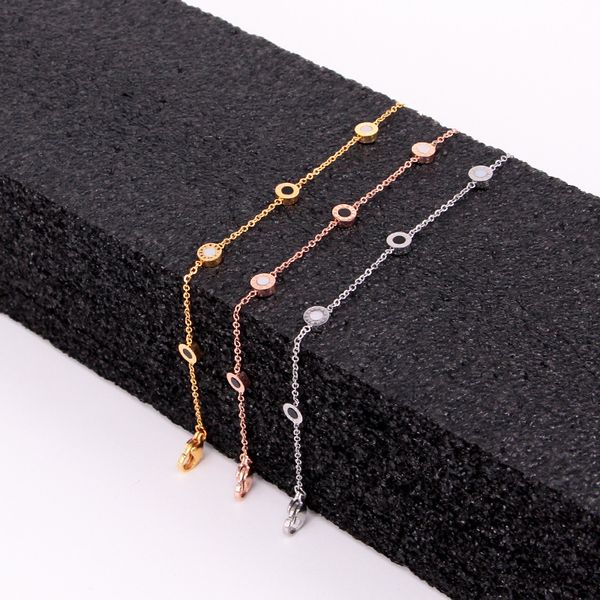 fashion titanium steel roman digital bracelet small shell double-sided black and white round jewelry for women jewelry wholesale, Golden;silver
fashion titanium steel roman digital bracelet small shell double-sided black and white round jewelry for women jewelry wholesale, Golden;silver