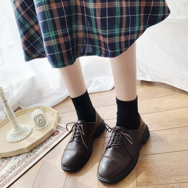 classic leather women shoes flats womens oxford moccasins driving shoes footwear ladies flat lace up new u19-05, Black
classic leather women shoes flats womens oxford moccasins driving shoes footwear ladies flat lace up new u19-05, Black