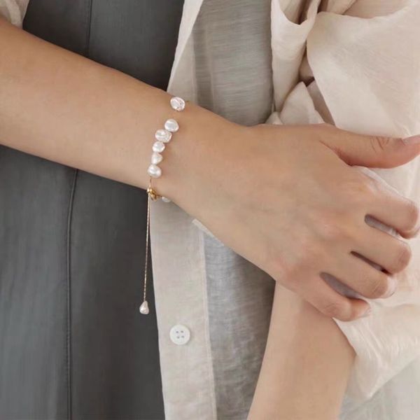 huanzhi 2020 новый природный барокко пресной воды pearl браслет для женщин девушки модные шарм браслеты браслеты ювелирные подарки, Black
huanzhi 2020 новый природный барокко пресной воды pearl браслет для женщин девушки модные шарм браслеты браслеты ювелирные подарки, Black