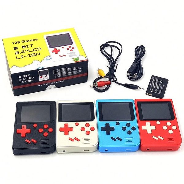 129 game con ole mini handheld portable retro game 8 bit fc av lcd player for fc up mini game
129 game con ole mini handheld portable retro game 8 bit fc av lcd player for fc up mini game