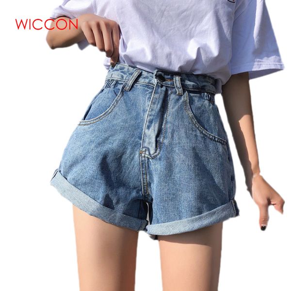 2019 vintage denim shorts women high-waist rolled denim shorts girls cuff jeans girls' street wear, White;black
2019 vintage denim shorts women high-waist rolled denim shorts girls cuff jeans girls' street wear, White;black