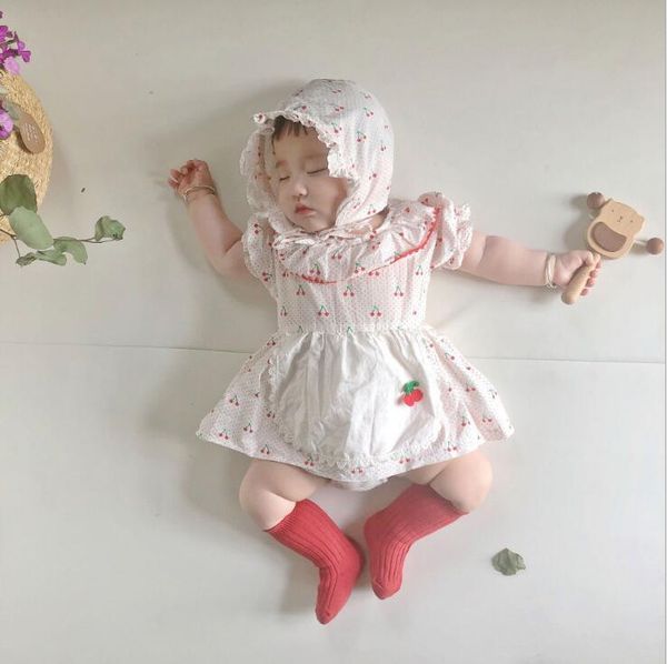 2020 new baby girls printed romper with hat fashion summer cotton babys jumpsuit 6-24 month hv439, Blue
2020 new baby girls printed romper with hat fashion summer cotton babys jumpsuit 6-24 month hv439, Blue
