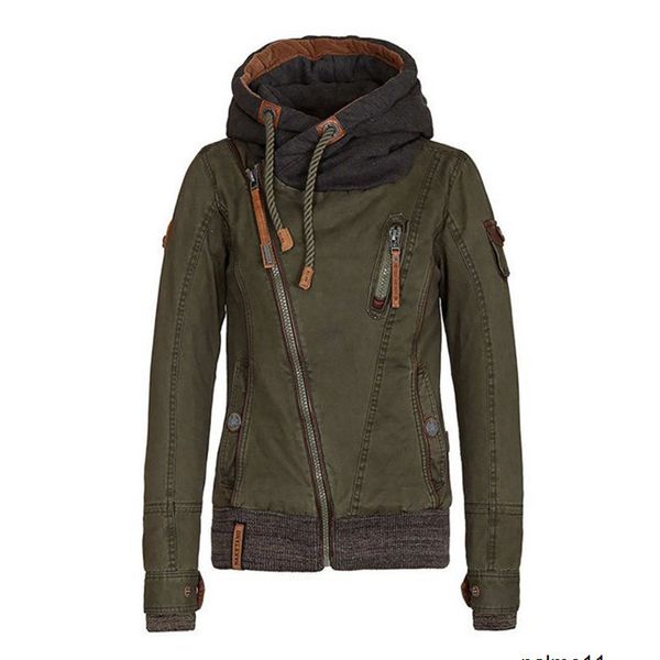 womens designer diagonal zipper padded long sleeve hooded cotton coat wta9, Black;brown
womens designer diagonal zipper padded long sleeve hooded cotton coat wta9, Black;brown
