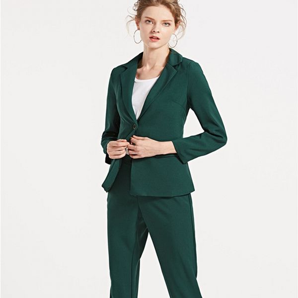 spring 2019 office lady women's suit notched single button slim waist three quarter pants set women work wear vestidos s91693, White;black
spring 2019 office lady women's suit notched single button slim waist three quarter pants set women work wear vestidos s91693, White;black