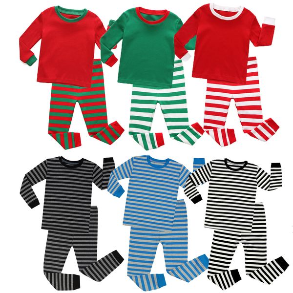 retail kids christmas outfits stripe printed pajamas 2pcs suits set(tshirt+pant) baby cotton sleepwear boys girls designer tracksuit, White
retail kids christmas outfits stripe printed pajamas 2pcs suits set(tshirt+pant) baby cotton sleepwear boys girls designer tracksuit, White
