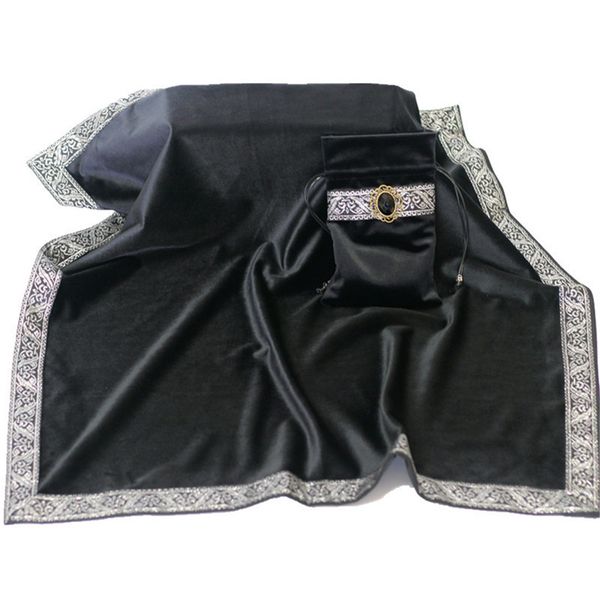 64x64cm altar tarot tablecloth with bags with stone blanket carpet flocking fabric , tarot cards game board game accessories
64x64cm altar tarot tablecloth with bags with stone blanket carpet flocking fabric , tarot cards game board game accessories