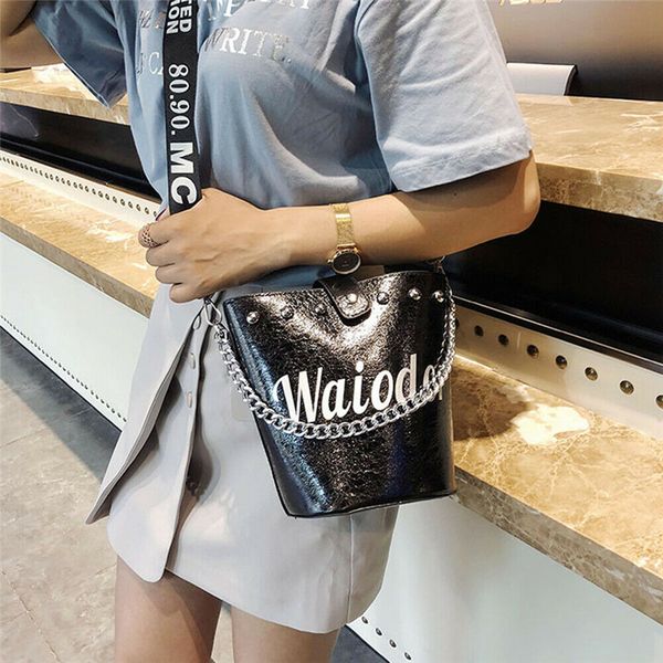 design women handbag shoulder bag large capacity chain bucket handbags quality pu leather women's totes bolsa feminin
design women handbag shoulder bag large capacity chain bucket handbags quality pu leather women's totes bolsa feminin