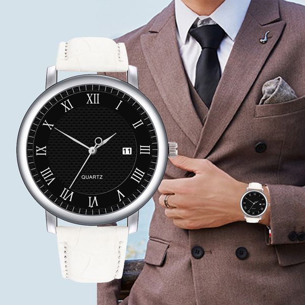 ultra thin watches for men new fashion high-end men's quartz letter watch leather strap men's watch relogio masculino sales #03, Slivery;brown
ultra thin watches for men new fashion high-end men's quartz letter watch leather strap men's watch relogio masculino sales #03, Slivery;brown