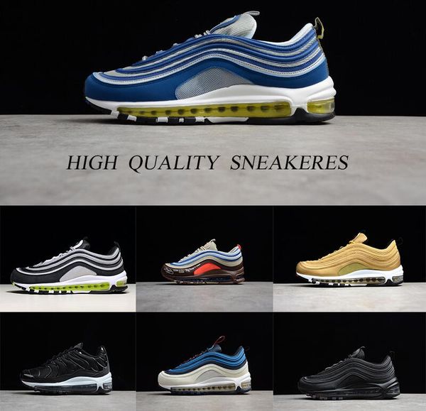 2019 97 running shoes eminem x maxes sw black volt shady records metallic gold obsidian triple black fashion sneakers size:40
2019 97 running shoes eminem x maxes sw black volt shady records metallic gold obsidian triple black fashion sneakers size:40