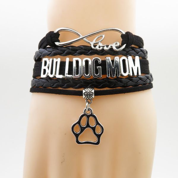 handmade suede bracelet infinity love dog bulldog mom bracelet bear charm with black suede leather bracelet for woman and man, Golden;silver
handmade suede bracelet infinity love dog bulldog mom bracelet bear charm with black suede leather bracelet for woman and man, Golden;silver