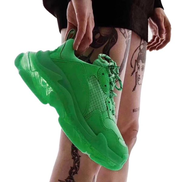 fluorescent green women's 2019 summer sell super breathable casual net shoes thick bottom wisdom smoked shoes, Black
fluorescent green women's 2019 summer sell super breathable casual net shoes thick bottom wisdom smoked shoes, Black