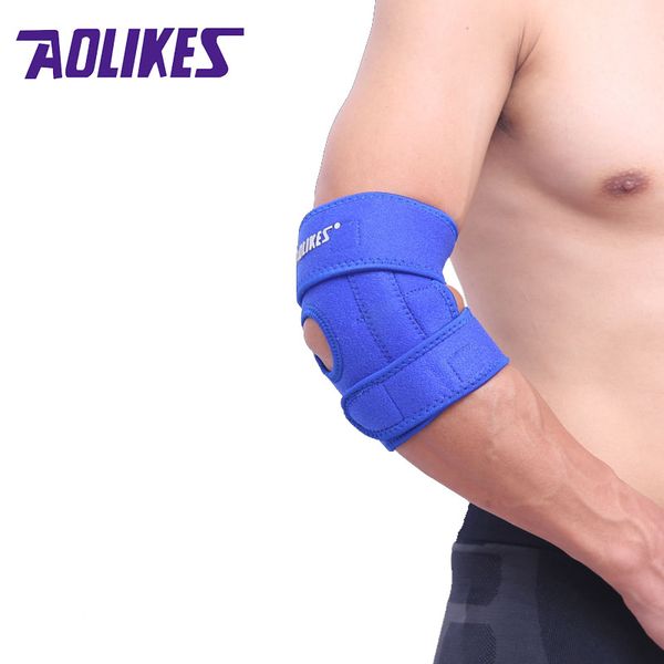 aolikes 1pcs adjustable breathable sports elbow protectors elbow protection codera ciclismo brace support for basketball gym, Black;gray
aolikes 1pcs adjustable breathable sports elbow protectors elbow protection codera ciclismo brace support for basketball gym, Black;gray