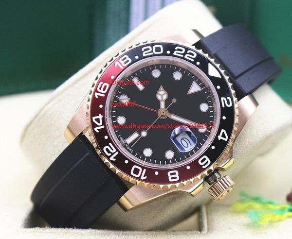 factory supplier rose gold 116710 gmt rubber bracelet sapphire black red ceramic 40mm automatic mens watch watches, Slivery;brown
factory supplier rose gold 116710 gmt rubber bracelet sapphire black red ceramic 40mm automatic mens watch watches, Slivery;brown
