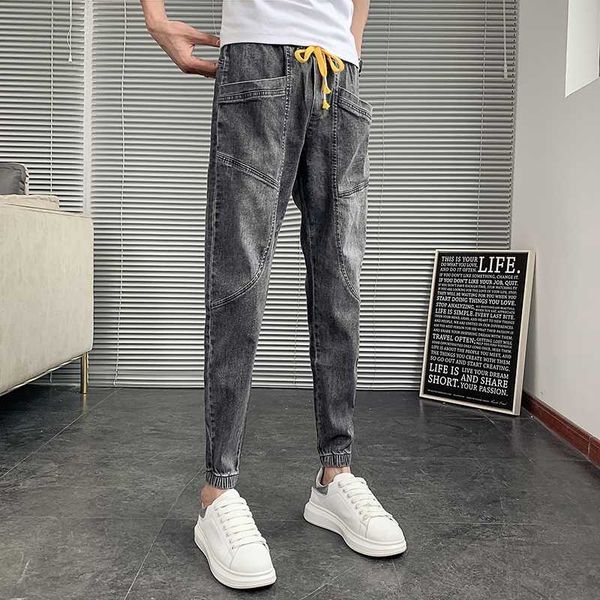 men clothes 2020 summer big pocket men jeans slim fit casual denim pants ankle length jeans trousers gray, Blue
men clothes 2020 summer big pocket men jeans slim fit casual denim pants ankle length jeans trousers gray, Blue