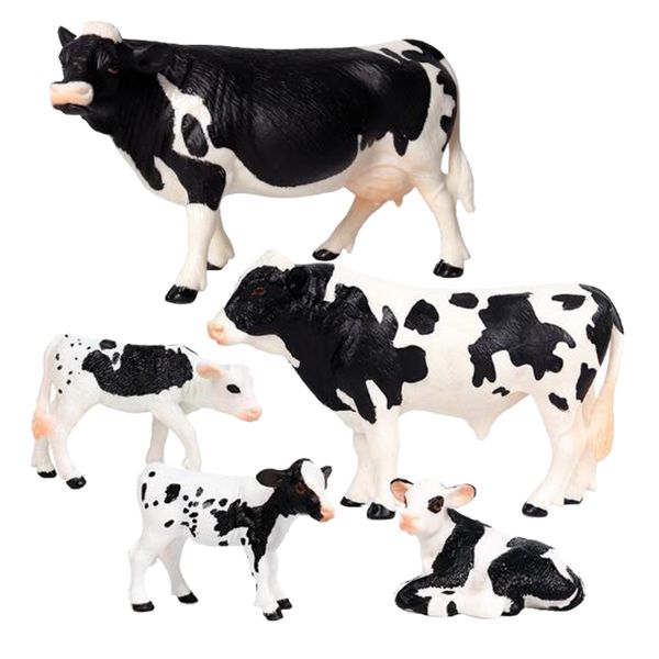 5pcs plastic cow figures toys, realistic animal figurines educational playset for kids toddlers boys girls cupcake ers birthday gift
5pcs plastic cow figures toys, realistic animal figurines educational playset for kids toddlers boys girls cupcake ers birthday gift