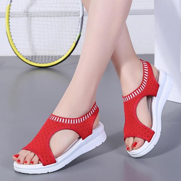 shoes woman sandals women 2019 new fashion wedge sandals female solid color breathable mesh women shoes zapatos de mujer, Black
shoes woman sandals women 2019 new fashion wedge sandals female solid color breathable mesh women shoes zapatos de mujer, Black