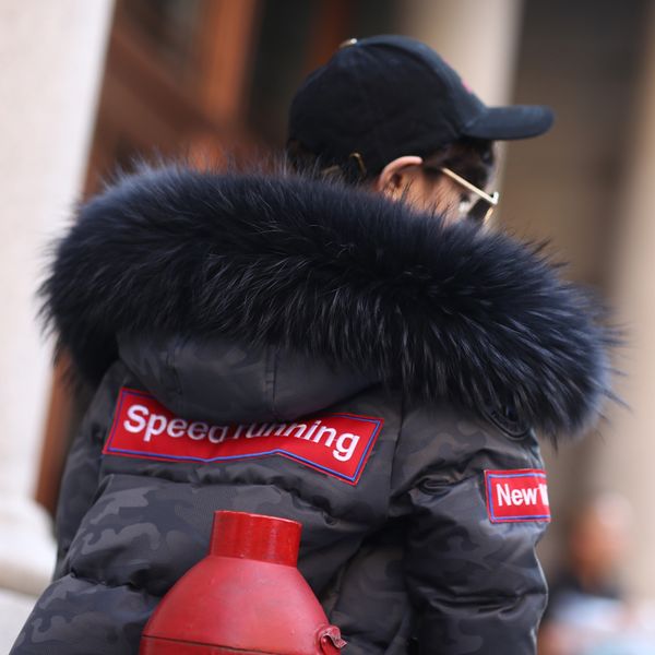 olekid 2019 winter down jacket for boys thicken warm big real fur collar children boys winter coat 4-15 years kids teenage parka, Blue;gray
olekid 2019 winter down jacket for boys thicken warm big real fur collar children boys winter coat 4-15 years kids teenage parka, Blue;gray