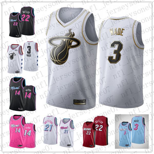 men miami heat 3 dwyane wade 14 tyler herro 21 hassan whiteside red throwback basketball edition jersey, Black
men miami heat 3 dwyane wade 14 tyler herro 21 hassan whiteside red throwback basketball edition jersey, Black
