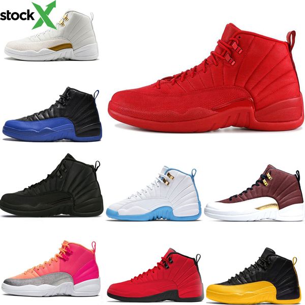 men 12 12s basketball shoes black white flu game royal winterized wntr gym red ball punch university gold blue sports sneakers
men 12 12s basketball shoes black white flu game royal winterized wntr gym red ball punch university gold blue sports sneakers