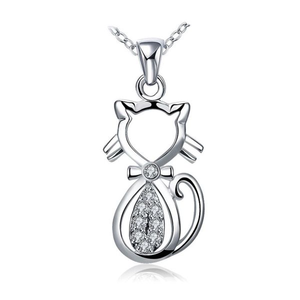 бинда серебро 925 пробы покрыло серебром ожерелье личность кошка кулон корейской версии простых универсальных украшений, Silver
бинда серебро 925 пробы покрыло серебром ожерелье личность кошка кулон корейской версии простых универсальных украшений, Silver