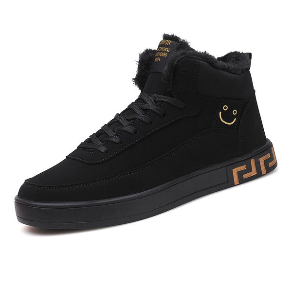 3 colors men shoes 2019 fashion style winter plush warm men's casual shoes outdoor cotton for male zapatos de hombre, Black
3 colors men shoes 2019 fashion style winter plush warm men's casual shoes outdoor cotton for male zapatos de hombre, Black