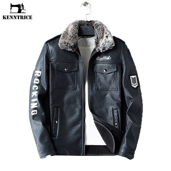 kenntrice size 4xl faux fur leather jacket mens leather coat thick trench coat fur collar windproof winter jacket, Black
kenntrice size 4xl faux fur leather jacket mens leather coat thick trench coat fur collar windproof winter jacket, Black